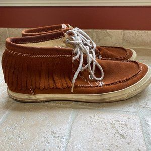 CONVERSE Chuck Taylor Suede Moccasin Fringe